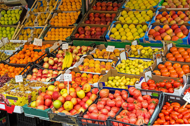 istock Fresh organic food on market 2191050191