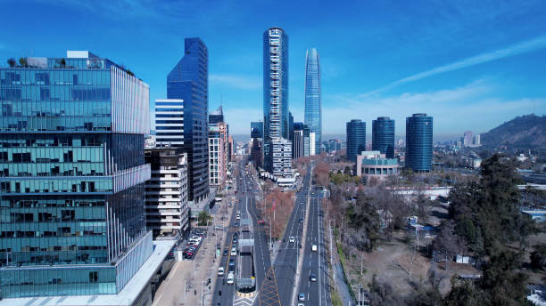 istock Santiago Skyline at Santiago in Chile. Downtown Scene. 2191055476