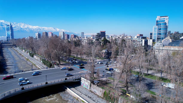 istock Santiago Skyline at Santiago in Chile. Downtown Scene. 2191055517