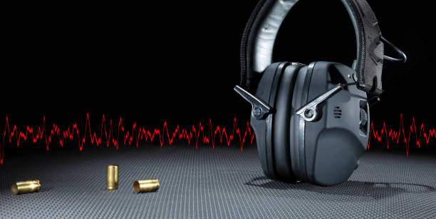 istock Text space next to hearing protection and sine wave 2191061142