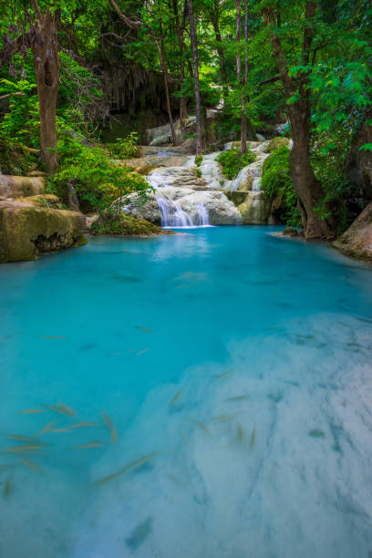 istock Erawan Waterfall in Kanchanaburi, Thailand 2191068681