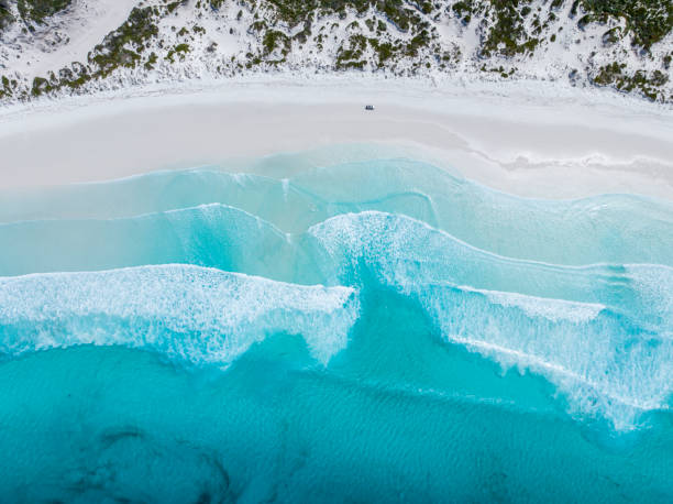 The pattern of waves, Lucky Bay , Australia