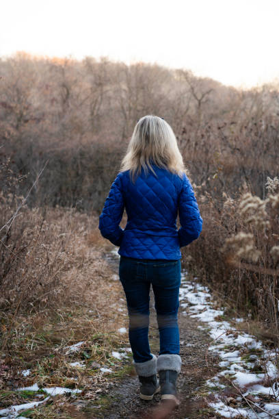 istock Walking outdoors on a cold Autumn day, Minnesota 2191069780