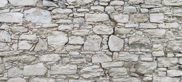 istock Stone wall photo, textured background. 2191070803