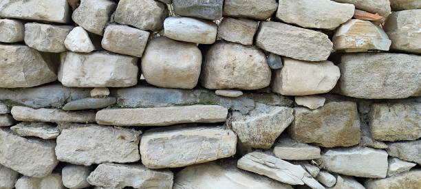 istock Stone wall photo, textured background. 2191072031
