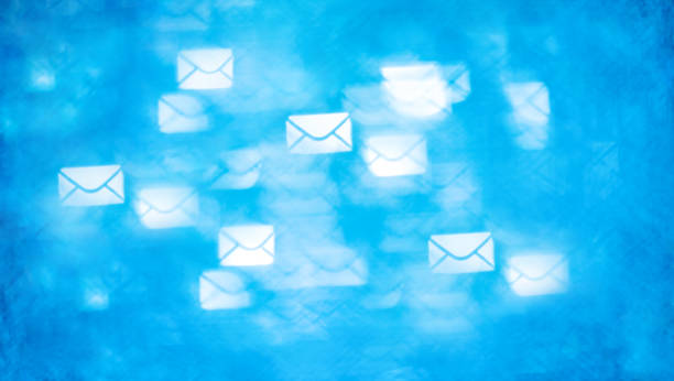 istock Large group of envelop symbol for background, modern communication 2191072412