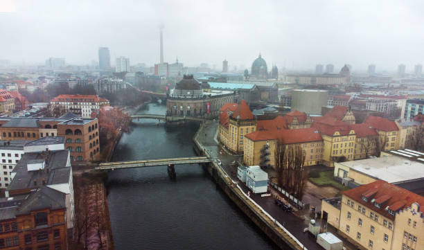 istock Foggy landscape of  Berlin 2191076422
