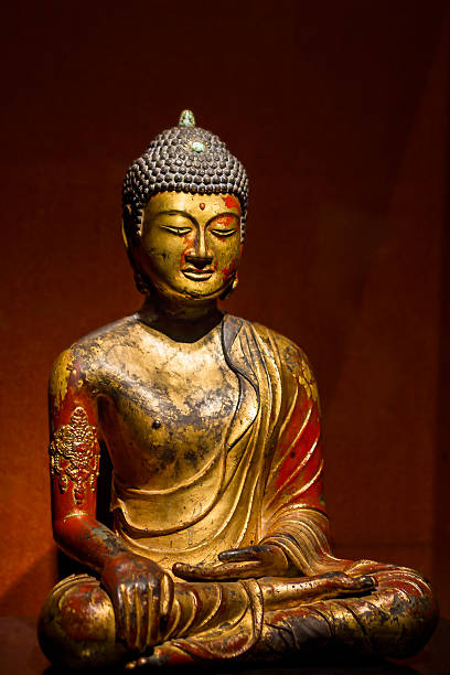 istock Portrait of a Buddha statue 2191077359