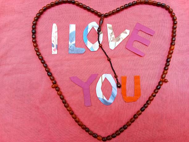 Valentine's Day Abstract Red Background With Heart Photo 4K