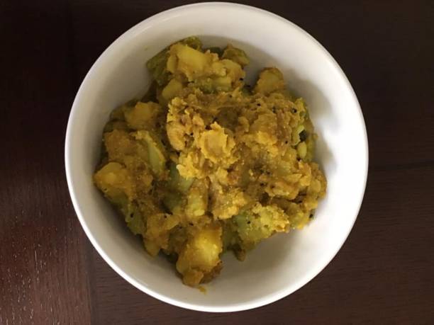 istock Aloo Posto, a popular Bengali vegetarian dish 2191079395
