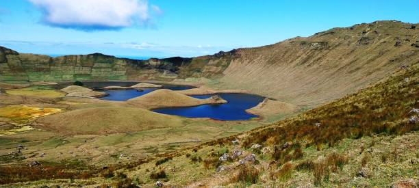 istock Caldera of Corvo Island (Azores) 2191084330