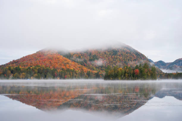 istock Misty morning at Lake Superior in Autumn 2191087782