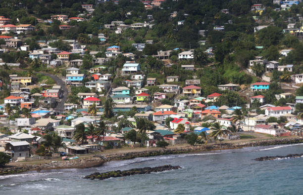 istock Hillside Homes in Saint Lucia 2191094999