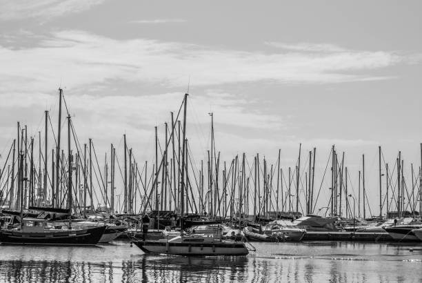 istock Palma, Majorca in Black and White 2191098121