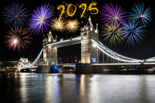 istock Celebrating New Year's Eve in London. 2191104046