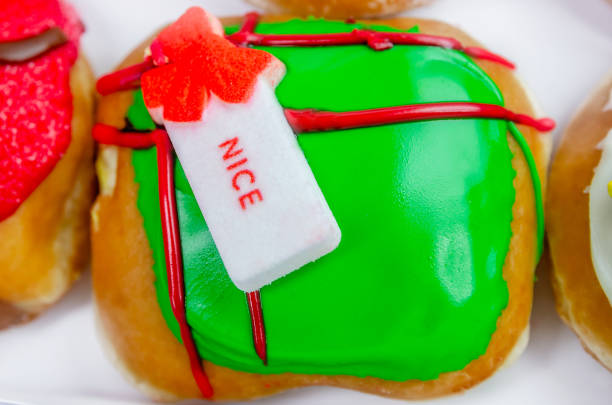 Christmas doughnut in Ocean Springs Mississippi