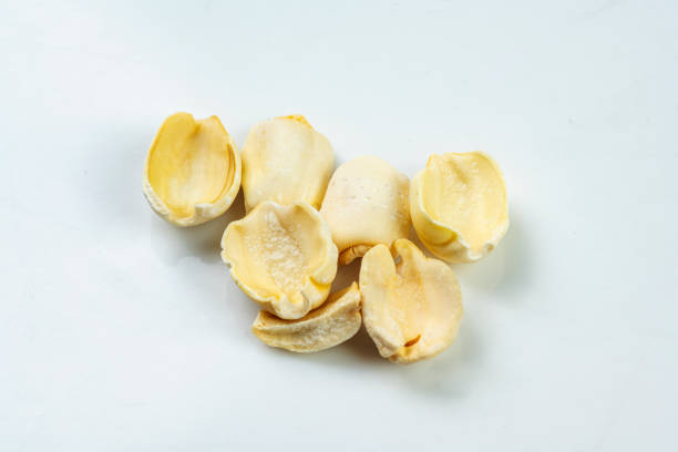 istock Closeup view of lotus seeds (Nelumbo nucifera) on a white background 2191125792