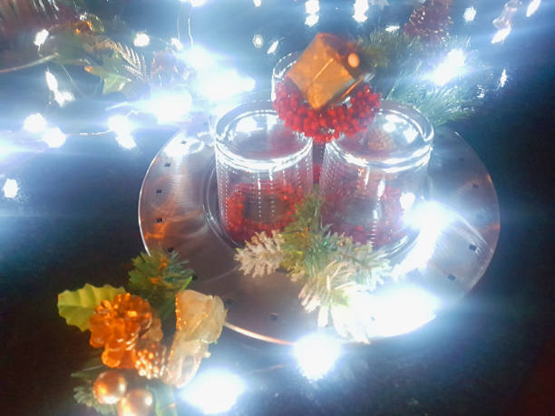 Christmas still life. Film scan.