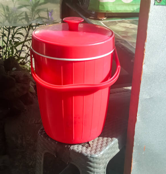 istock Brown rice thermos bucket 2191126781