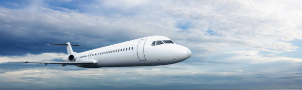 istock Commercial airplane flying in the sky with cloudscapes background 2191126885