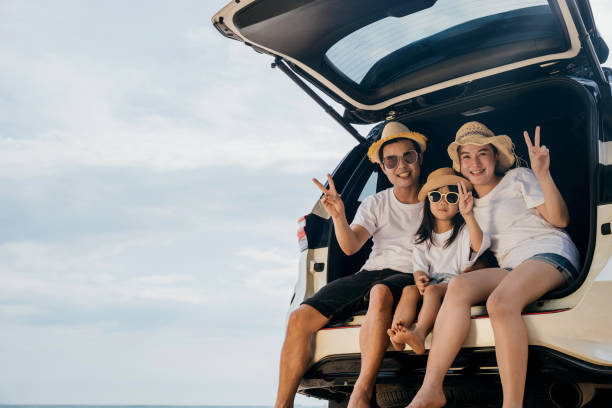 istock Happy people having fun in summer vacation on beach 2191129463