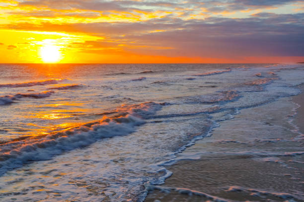 istock Foamy sunrise at Virginia Beach 2191131154