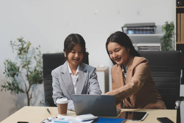 istock Workers discuss them at the company conference 2191132936