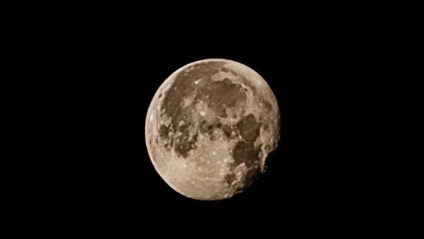 istock Moon background / The Moon is an astronomical body that orbits planet Earth. 2191134771
