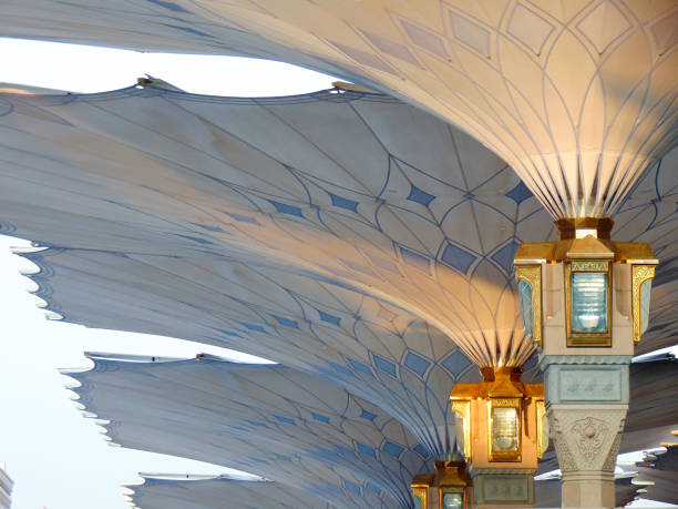 istock Al-Nabawi Mosque Sunshades Umbrellas 2191137124
