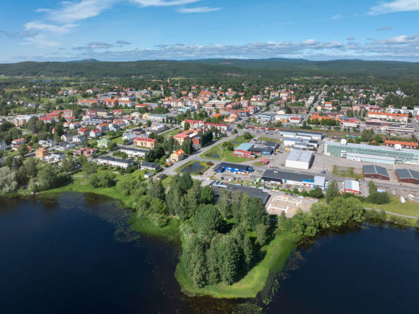 istock Aerial view of Ljusdal 2191143287