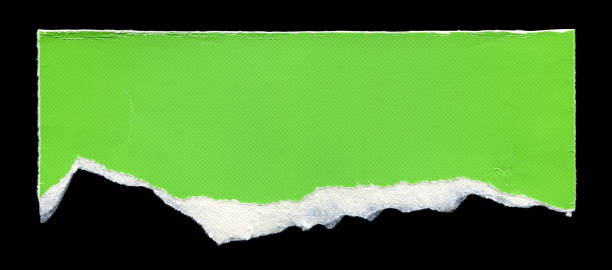 istock Cut or torn paper background textured isolated 2191144742