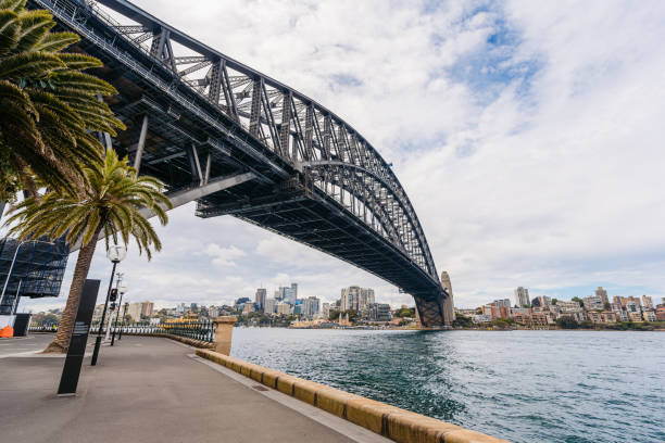 istock Underneath The Sydney Harbor Bridge In Sidney In Australia 2191149381