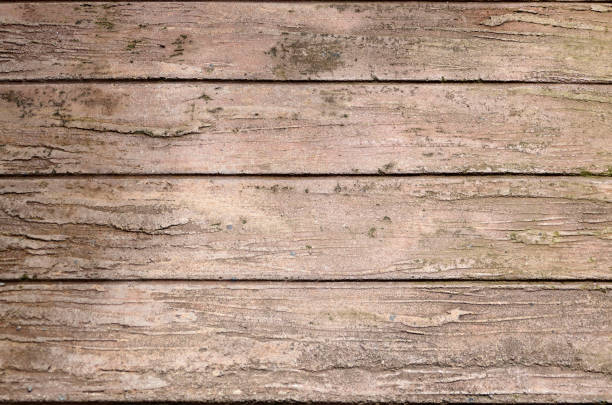 Wooden boards made from cement sheets