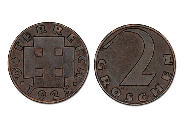 istock Vintage Austrian 2 Groschen Coin, 1925 2191151582
