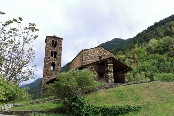 istock Sant Joan de Caselles church in Canillo, Andorra 2191151969