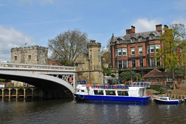 istock River Ouse Cruise Ship in York England 2191152025