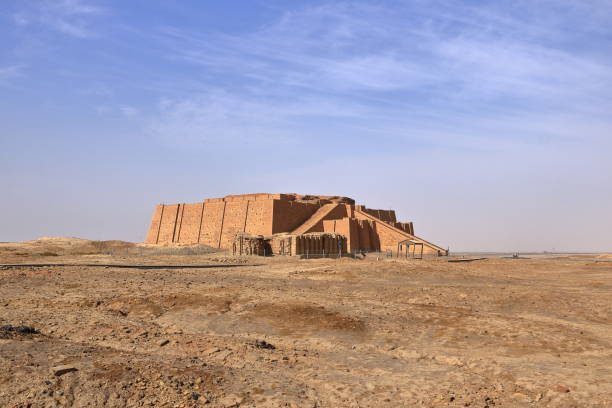 istock restored ziggurat in ancient Ur, sumerian temple, Iraq 2191154555