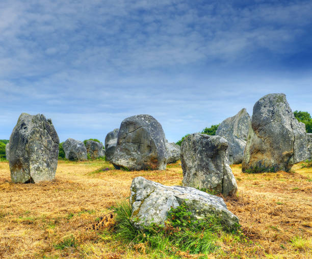 istock Carnac Stones, Menhirs alignment Kermario, Brittany, France 2191158243
