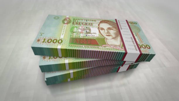 istock Uruguay Peso money banknotes pack 3d illustration 2191165044