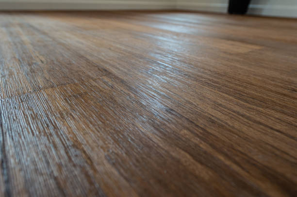 istock Wooden floors for new building construction 2191169079