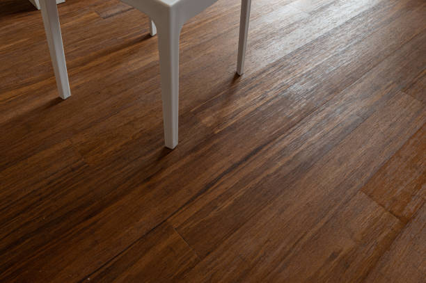 istock Wooden floors for new building construction 2191169102