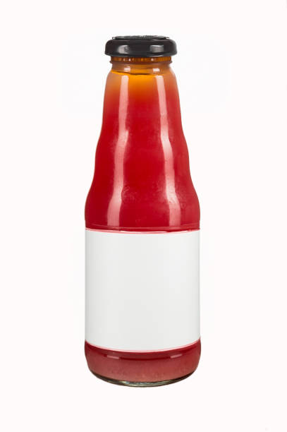 istock Juice  bottle , isolated on white, ready for editing , tomato sauce, juice 2191169142