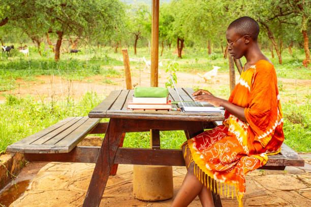 istock A young African woman working remotely online at home 2191171368