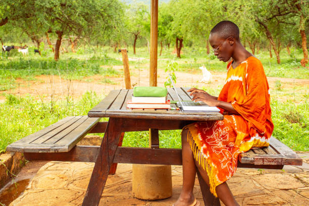 istock A young African woman working remotely online at home 2191171393