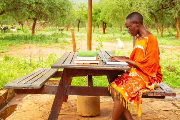 istock A young African woman working remotely online at home 2191171394