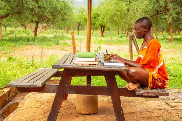 istock A young African woman working remotely online at home 2191171395