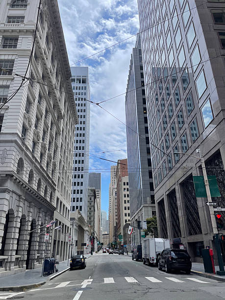 istock Desolate streets in downtown San Francisco, moment of emptiness 2191179903