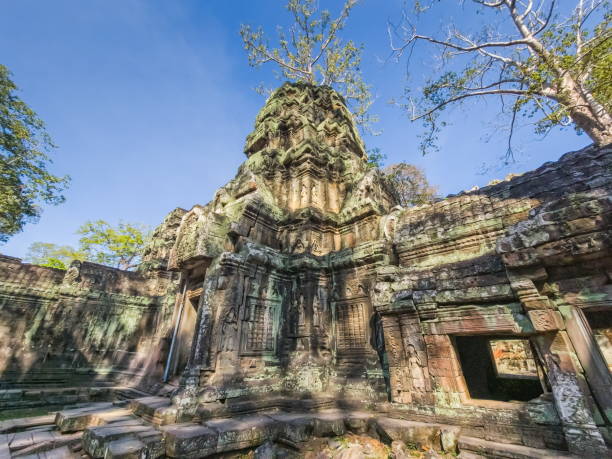 istock Ta Prohm Wat temple in Angkor, Cambodia 2191181896