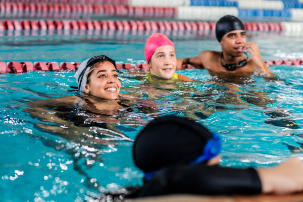 istock People in the swimming pool 2191186261