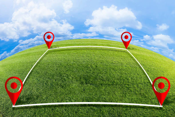 istock LAND PLOT MANAGEMENT - Real estate concept with a vacant land lot available for building construction 2191189644